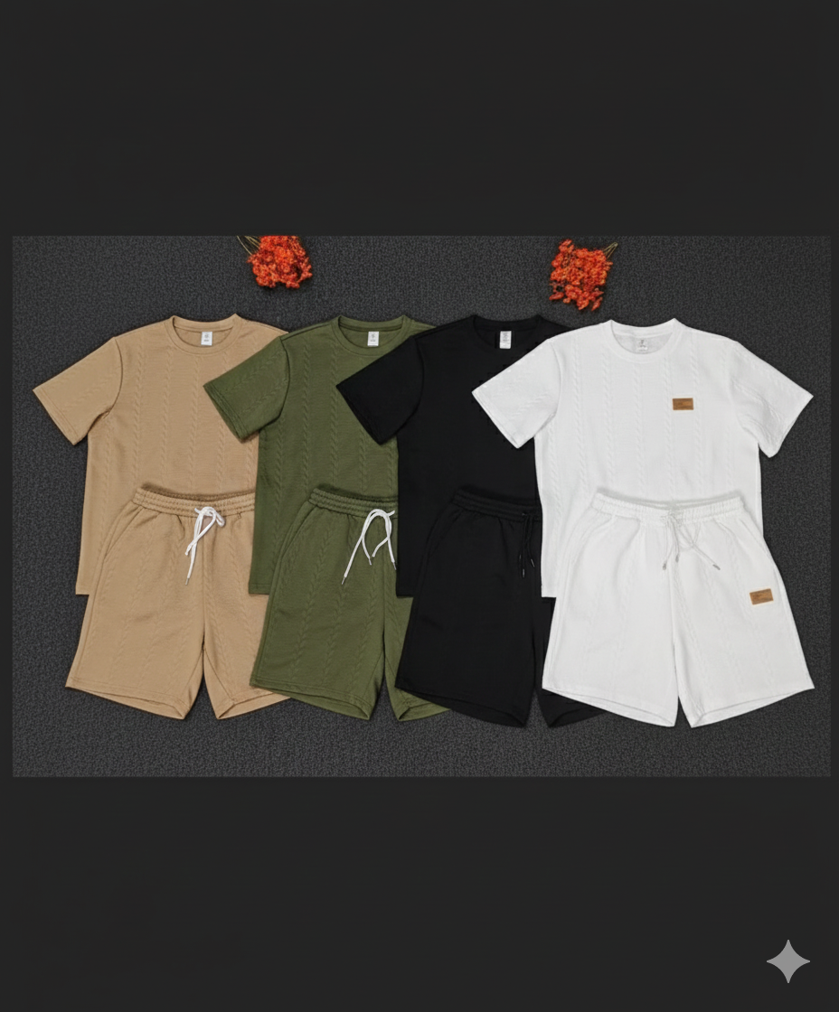 Kit 4 Conjuntos Prime Urban em Tecido Premium