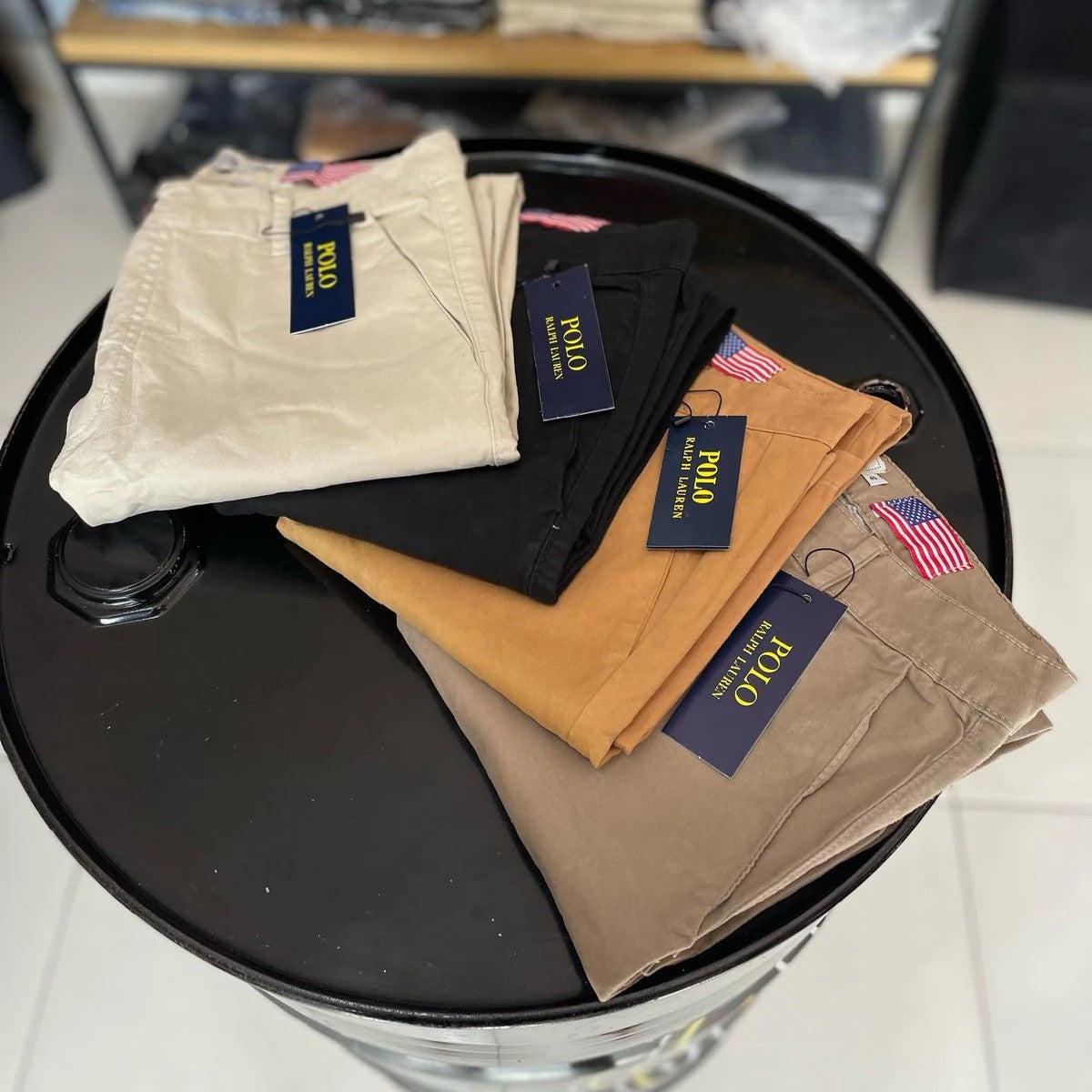 Bermudas Masculina em Sarja RL - Kit 5 Unidades