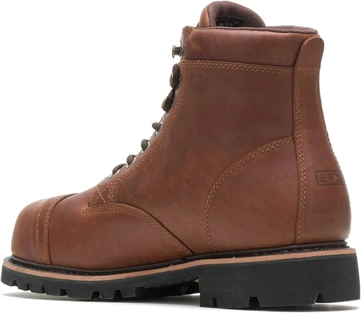 Kit Bota Masculina Norex Cano Médio em 100% Couro Bovino + BRINDES: Relógio Tático, Cinto e Carteira