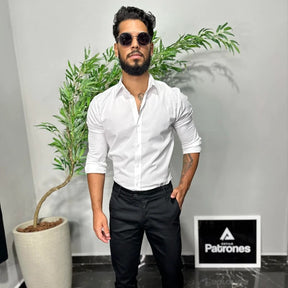 [COMPRE 1 LEVE 2] Calça de Alfaiataria em Algodão Nobre Tailor