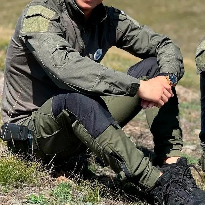 [Leve 3 Pague 2] Calça Militar Lionor em Tecido RipStop e Poliéster +BRINDES: Relógio Tático e Cinto Tático e Mini Bag