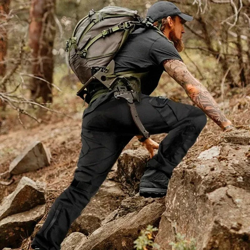 [Leve 3 Pague 2] Calça Militar Lionor em Tecido RipStop e Poliéster +BRINDES: Relógio Tático e Cinto Tático e Mini Bag
