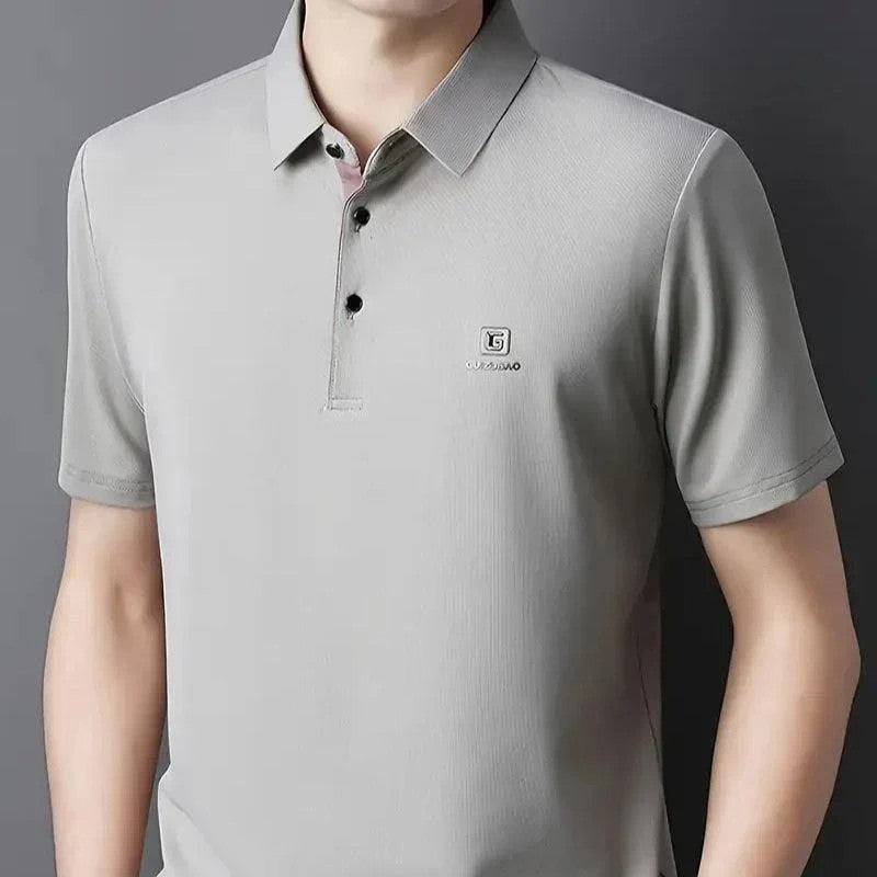 [Leve 5, Pague Só 3] Kit de Camisas Polo Masculinas Valder Premium em Seda Mulberry, Poliéster e Elastano
